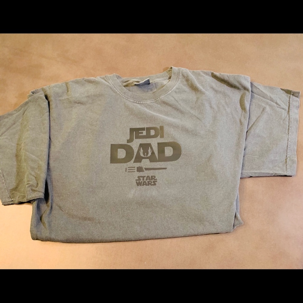Jedi Dad Star War Custom T Shirt